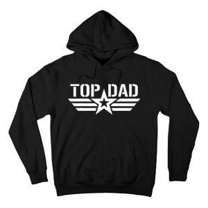 Top Dad Gifts Fathers Day For Daddy Dad Retro Patriotic Tall Hoodie