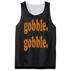 Thanksgiving Day Gobble Gobble Turkey Trot Funny Gift Mesh Reversible Basketball Jersey Tank