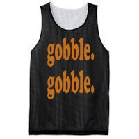 Thanksgiving Day Gobble Gobble Turkey Trot Funny Gift Mesh Reversible Basketball Jersey Tank