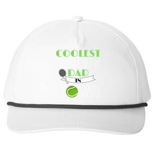 Tennis Dad Gift Snapback Five-Panel Rope Hat