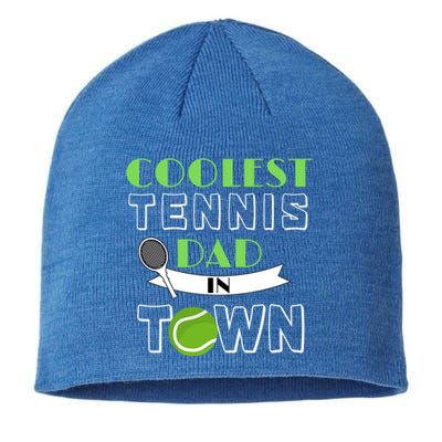 Tennis Dad Gift Sustainable Beanie