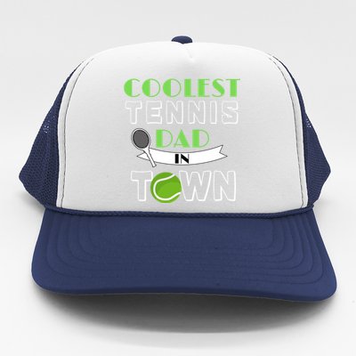 Tennis Dad Gift Trucker Hat