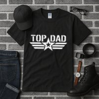 Top Dad Gifts Fathers Day For Daddy Dad Retro Patriotic Tall T-Shirt