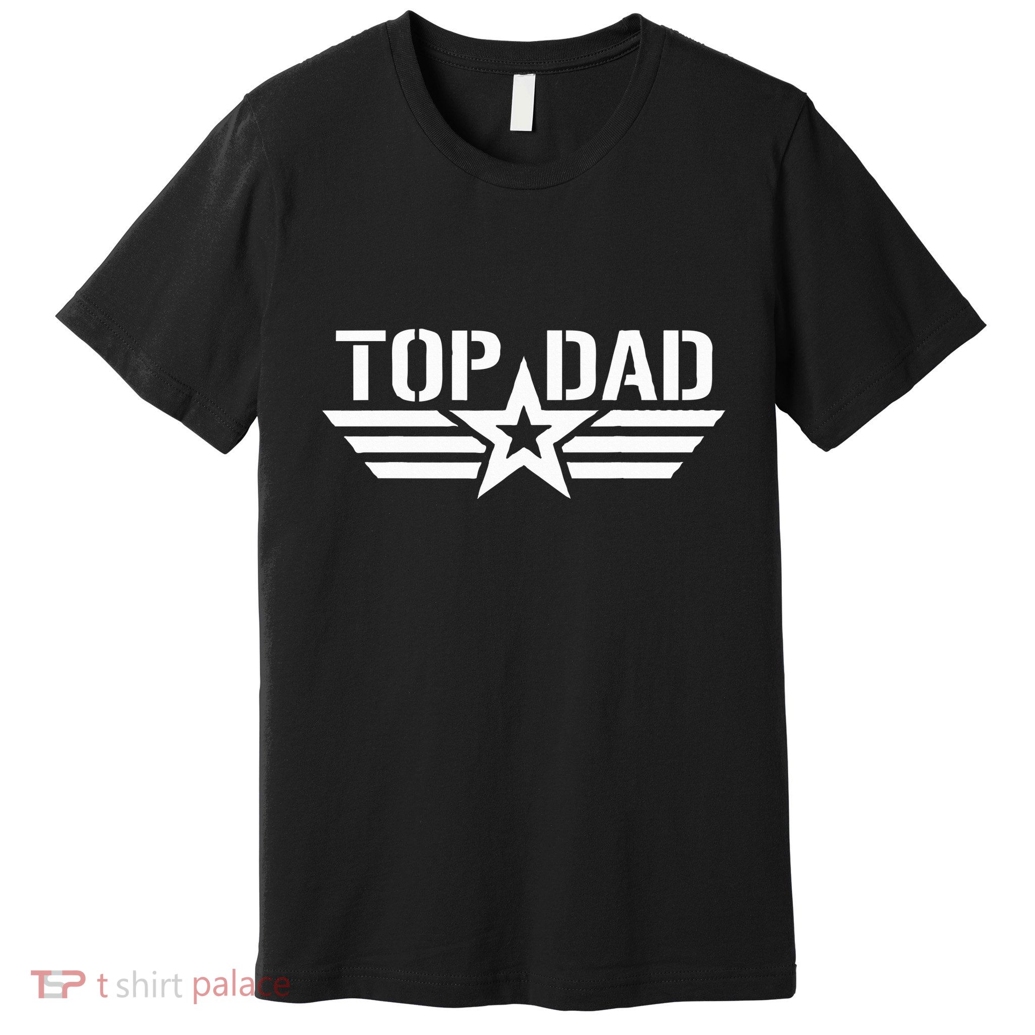 Top Dad Gifts Fathers Day For Daddy Dad Retro Patriotic Premium T-Shirt