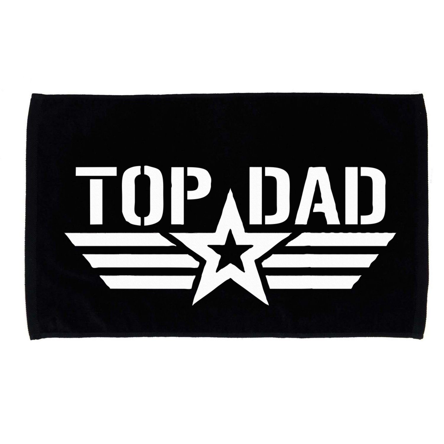 Top Dad Gifts Fathers Day For Daddy Dad Retro Patriotic Microfiber Hand Towel