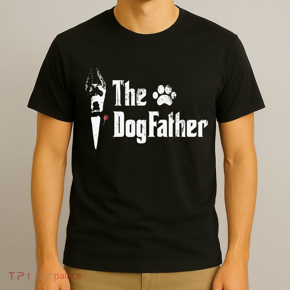 The Dogfather Great Dane Dog Dad Father's Day Gift T-Shirt