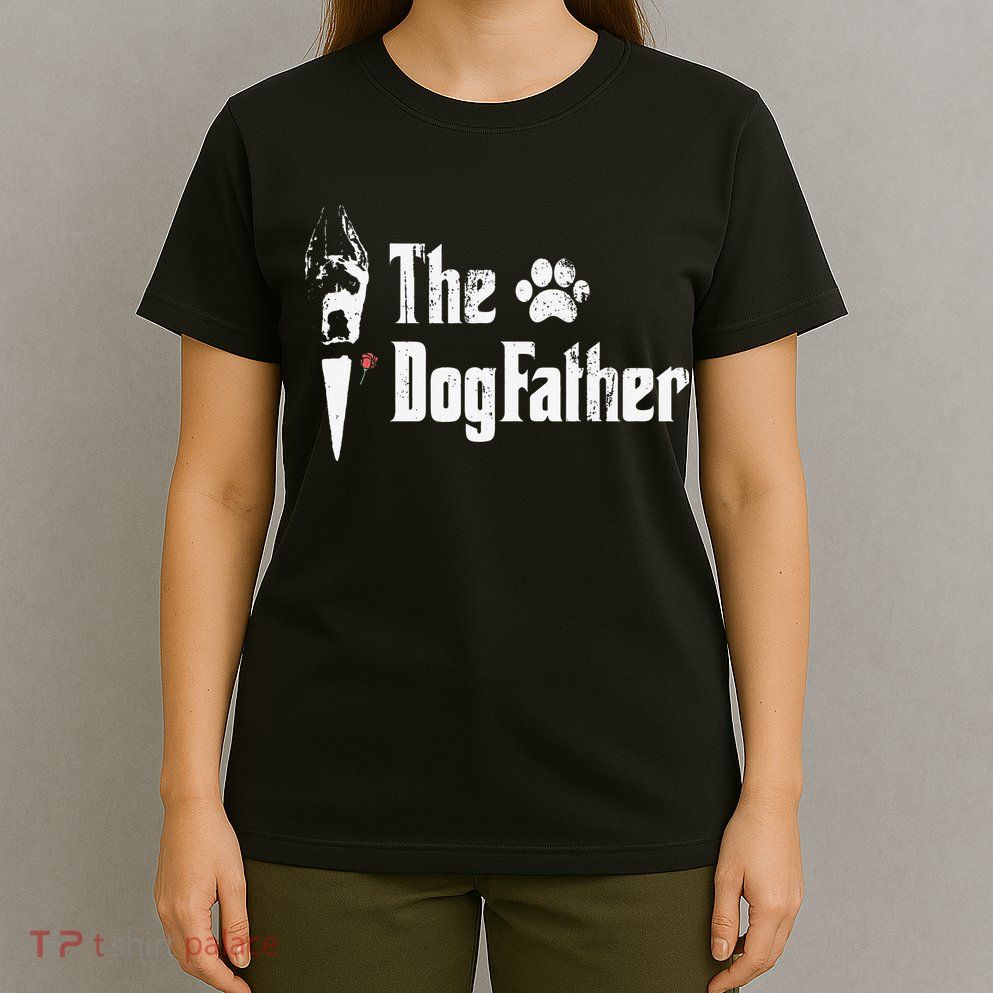 The Dogfather Great Dane Dog Dad Father's Day Gift T-Shirt