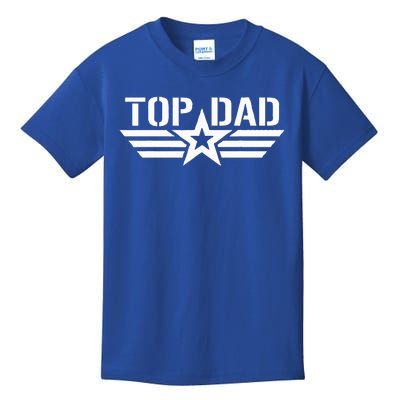 Top Dad Gifts Fathers Day Patriotic Kids T-Shirt