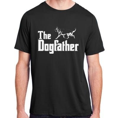 The Dogfather German Shepherd Funny Gift Adult ChromaSoft Performance T-Shirt