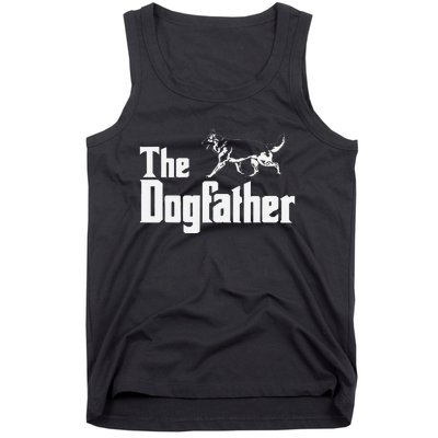 The Dogfather German Shepherd Funny Gift Tank Top