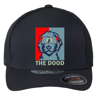 The Dood Goldendoodle Doodle Dad Flexfit Unipanel Trucker Cap