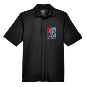 The Dood Goldendoodle Doodle Dad Men's Origin Performance Pique Polo