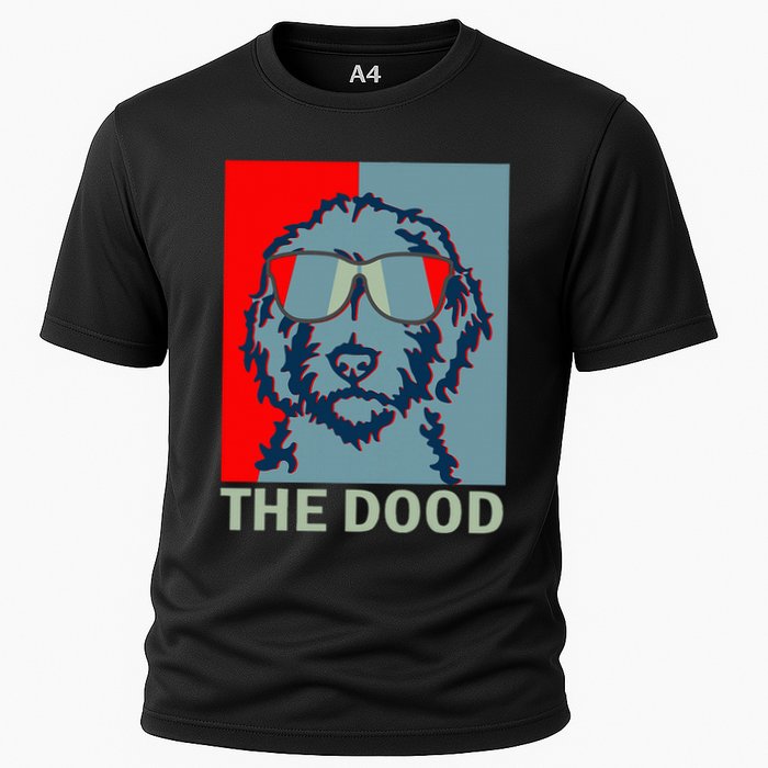 The Dood Goldendoodle Doodle Dad Cooling Performance Crew T-Shirt