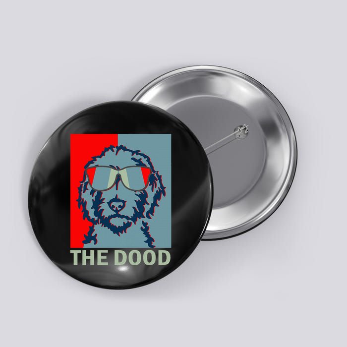 The Dood Goldendoodle Doodle Dad Button