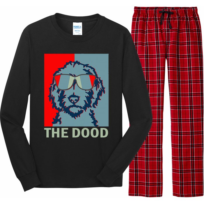 The Dood Goldendoodle Doodle Dad Long Sleeve Pajama Set