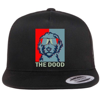 The Dood Goldendoodle Doodle Dad Flatbill Hat