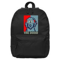 The Dood Goldendoodle Doodle Dad 16 in Basic Backpack