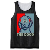 The Dood Goldendoodle Doodle Dad Mesh Reversible Basketball Jersey Tank