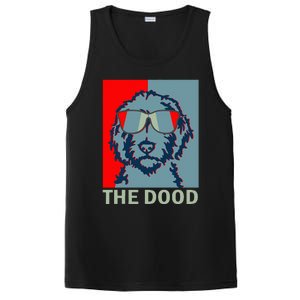 The Dood Goldendoodle Doodle Dad PosiCharge Competitor Tank