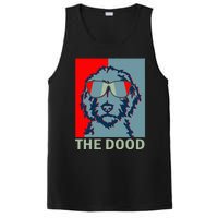 The Dood Goldendoodle Doodle Dad PosiCharge Competitor Tank