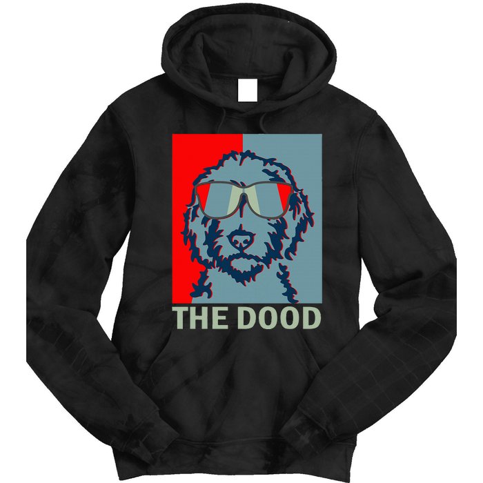 The Dood Goldendoodle Doodle Dad Tie Dye Hoodie