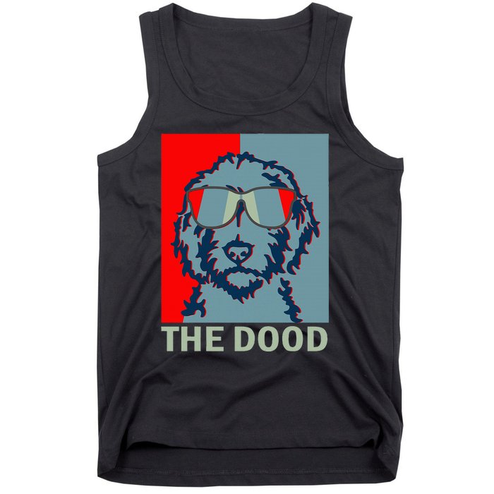 The Dood Goldendoodle Doodle Dad Tank Top