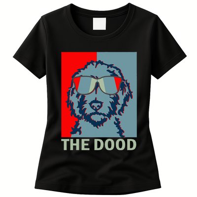 The Dood Goldendoodle Doodle Dad Womens T-Shirt