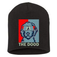 The Dood Goldendoodle Doodle Dad Short Acrylic Beanie