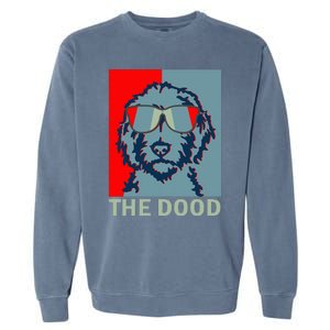 The Dood Goldendoodle Doodle Dad Garment-Dyed Sweatshirt