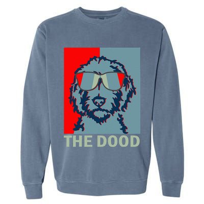 The Dood Goldendoodle Doodle Dad Garment-Dyed Sweatshirt