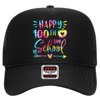 Tie Dye Happy 100th Day Of School Teacher Student 100 Days Hat