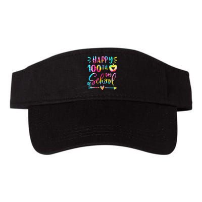 Tie Dye Happy 100th Day Of School Teacher Student 100 Days Visor