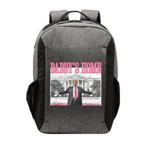 Trump Daddys Home White House 2024 Gift Vector Backpack