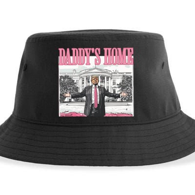 Trump DaddyS Home Red Sustainable Bucket Hat