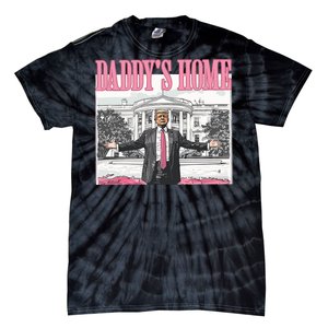 Trump DaddyS Home Red Tie-Dye T-Shirt