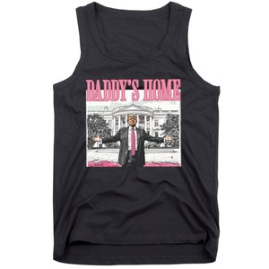 Trump DaddyS Home Red Tank Top