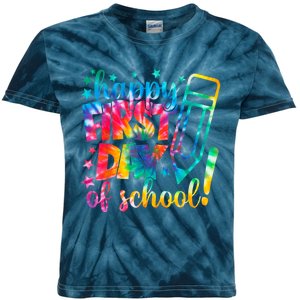 Tie Dye Happy First Day Of School Back To School Teacher Kids Kids Tie-Dye T-Shirt