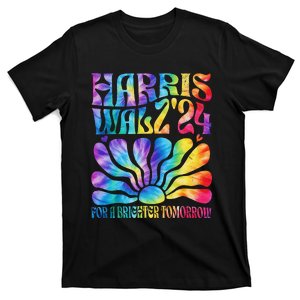 Tie Dye Harris Waltz 2024 Election Kamala Harris Tim Waltz T-Shirt