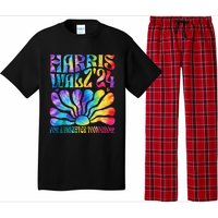 Tie Dye Harris Waltz 2024 Election Kamala Harris Tim Waltz Pajama Set