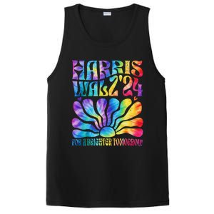 Tie Dye Harris Waltz 2024 Election Kamala Harris Tim Waltz PosiCharge Competitor Tank