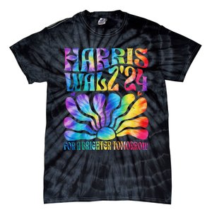 Tie Dye Harris Waltz 2024 Election Kamala Harris Tim Waltz Tie-Dye T-Shirt