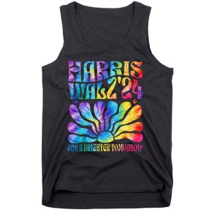 Tie Dye Harris Waltz 2024 Election Kamala Harris Tim Waltz Tank Top