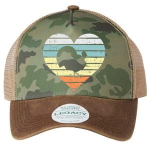 Turkey Day Heart Sunset Retro Thanksgiving Fall  Gift Legacy Tie Dye Trucker Hat