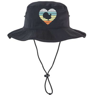 Turkey Day Heart Sunset Retro Thanksgiving Fall  Gift Legacy Cool Fit Booney Bucket Hat