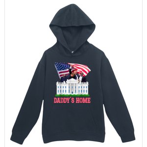 Trump DaddyS Home Bye Joe Biden Drops Out Run For Election Urban Pullover Hoodie