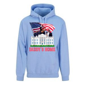 Trump DaddyS Home Bye Joe Biden Drops Out Run For Election Unisex Surf Hoodie