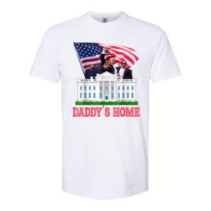 Trump DaddyS Home Bye Joe Biden Drops Out Run For Election Softstyle CVC T-Shirt