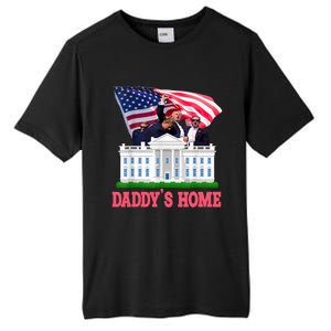 Trump DaddyS Home Bye Joe Biden Drops Out Run For Election Tall Fusion ChromaSoft Performance T-Shirt