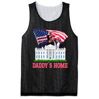 Trump DaddyS Home Bye Joe Biden Drops Out Run For Election Mesh Reversible Basketball Jersey Tank