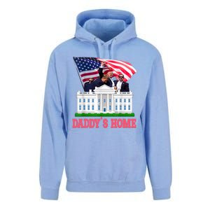 Trump DaddyS Home Bye Joe Biden Drops Out Run For Election Unisex Surf Hoodie